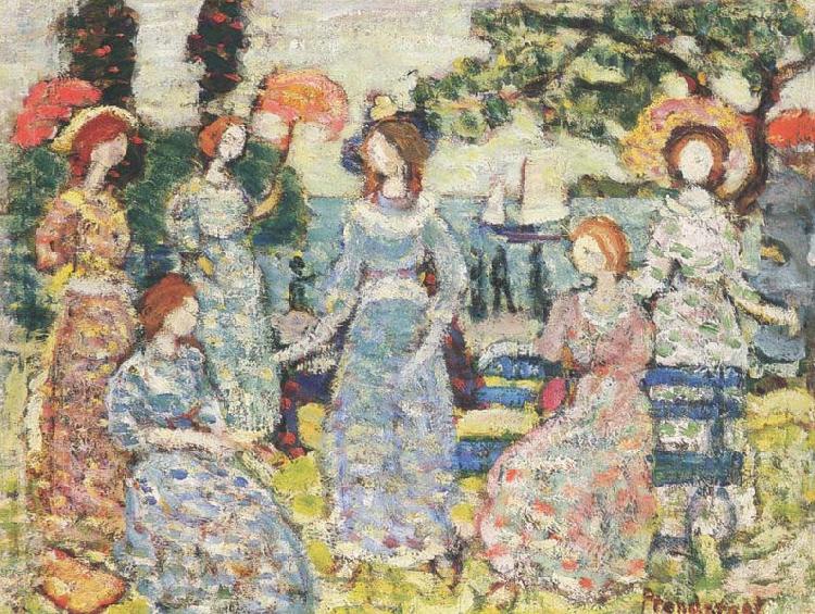 Maurice Prendergast The Grove